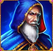 Blue Wizard Wild Symbol